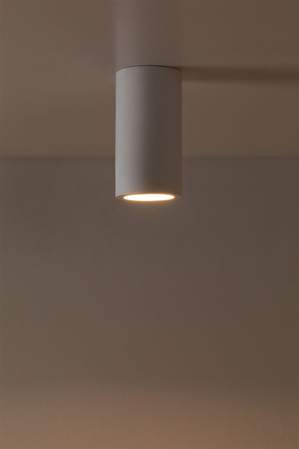 Plafoniera in gesso Idalia