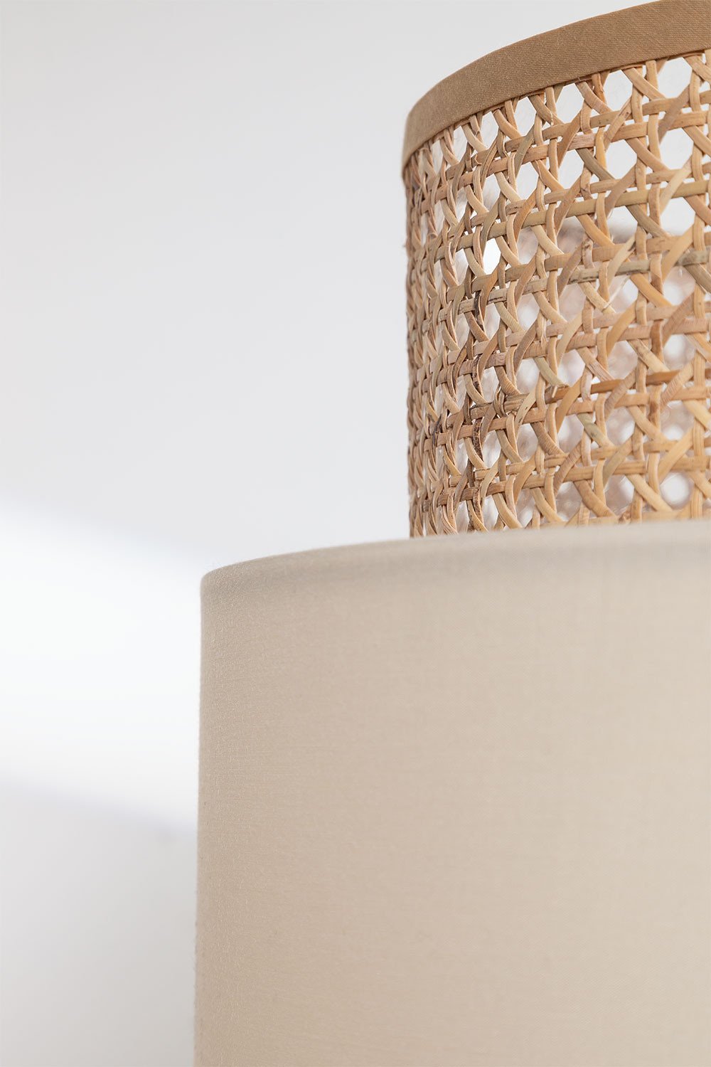 Lampada da soffitto in rattan Satu