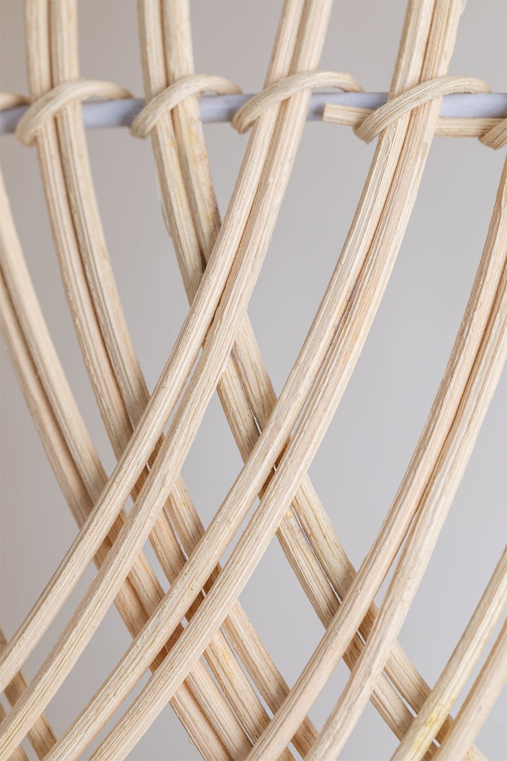 Lampada da soffitto in rattan Tyrona