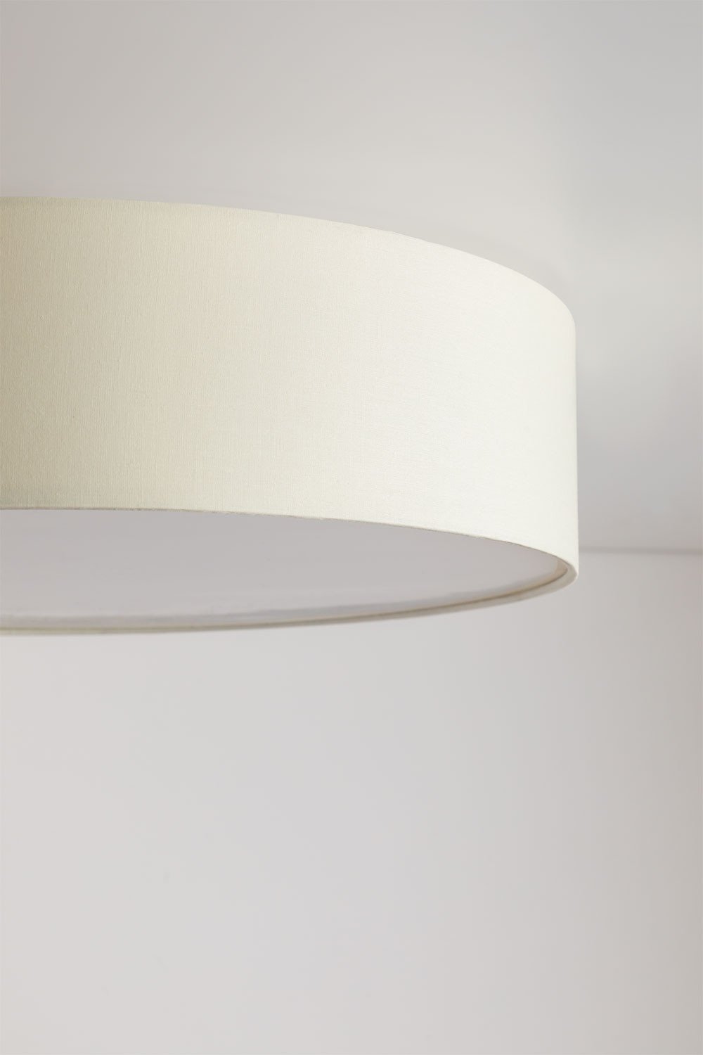 Lampada da soffitto in tessuto Godric Ø50 cm
