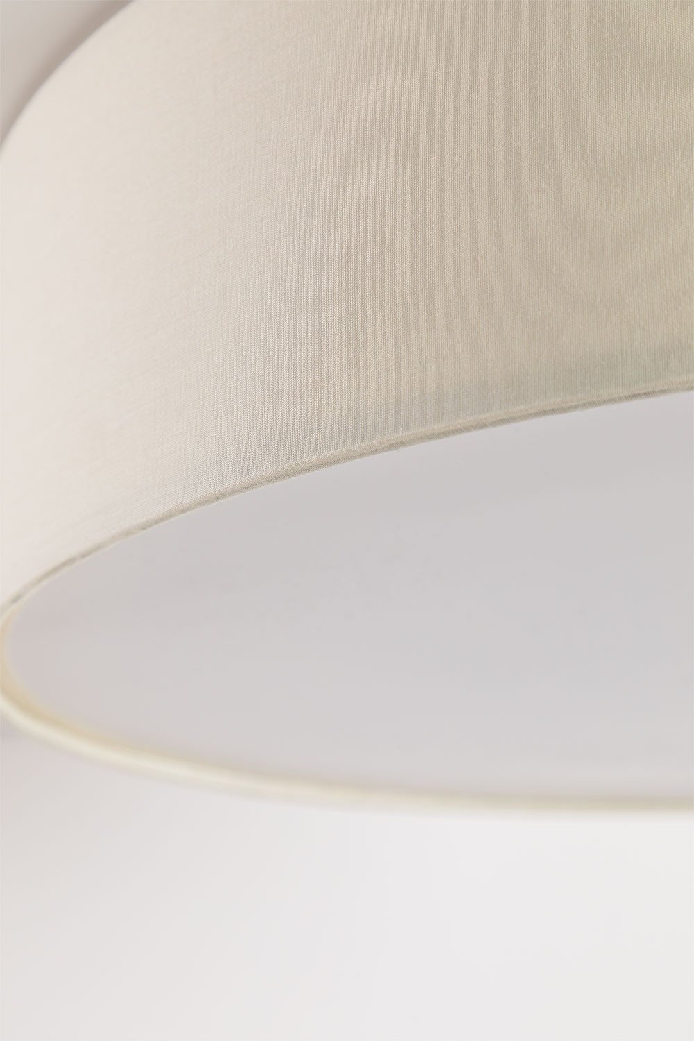 Lampada da soffitto in tessuto Godric Ø50 cm