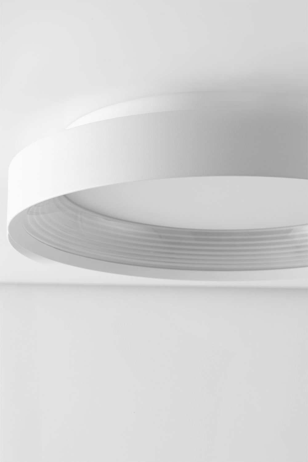 Plafoniera LED Sarwat in Metacrilato e Alluminio