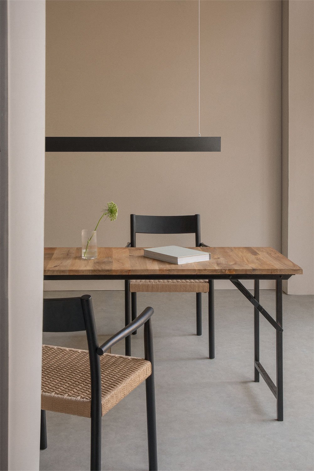 Plafoniera lineare a LED in alluminio (120 cm) Jiva