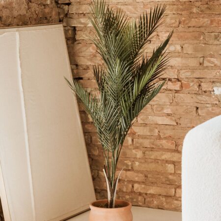 Planta Artificiale Decorativo Palmera Pigmea 110 cm