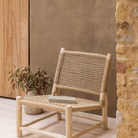 Poltrona da Giardino in Legno Teak Bientina