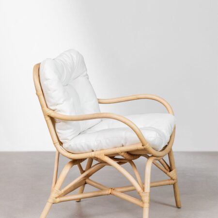 Poltrona da giardino in rattan Makena