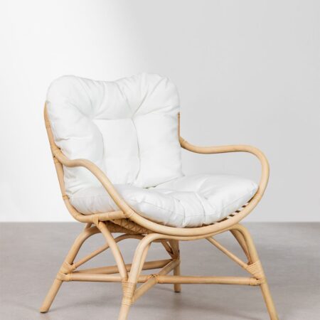 Poltrona da giardino in rattan Makena