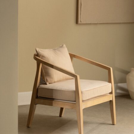 Poltrona in legno Kairos