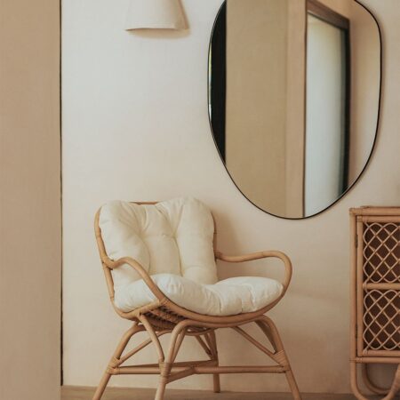 Poltrona in rattan Makena