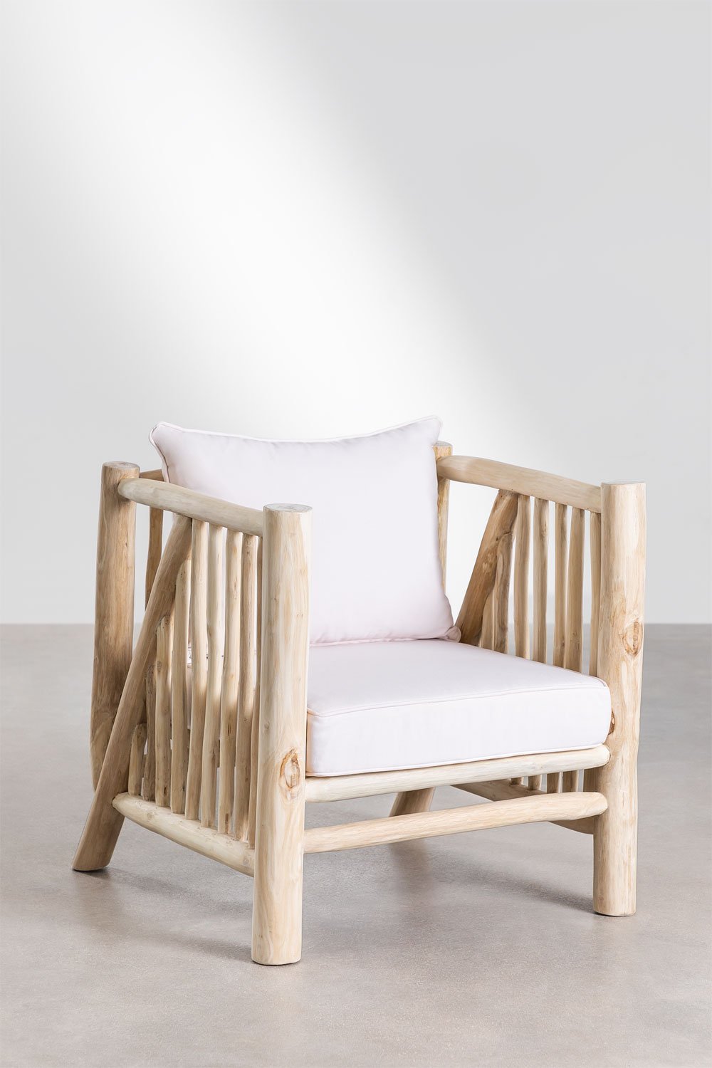 Poltrona Narel in legno di teak