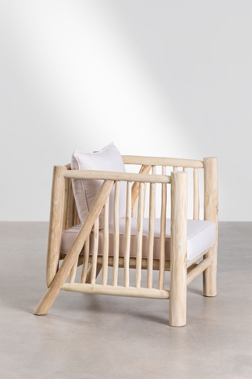 Poltrona Narel in legno di teak
