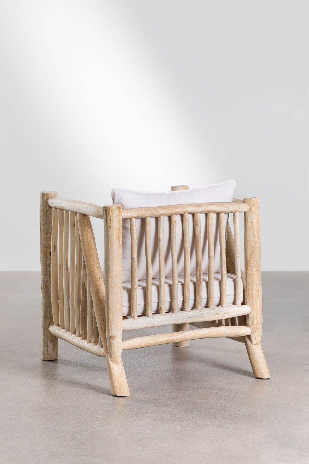 Poltrona Narel in legno di teak