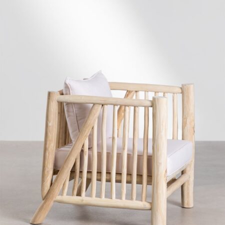 Poltrona Narel in legno di teak