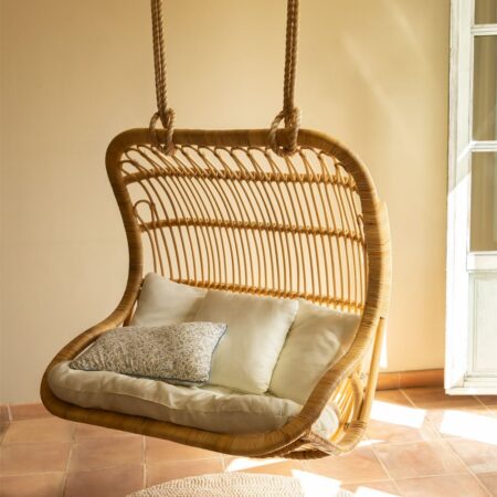 Poltrona pensile in Rattan Taveira