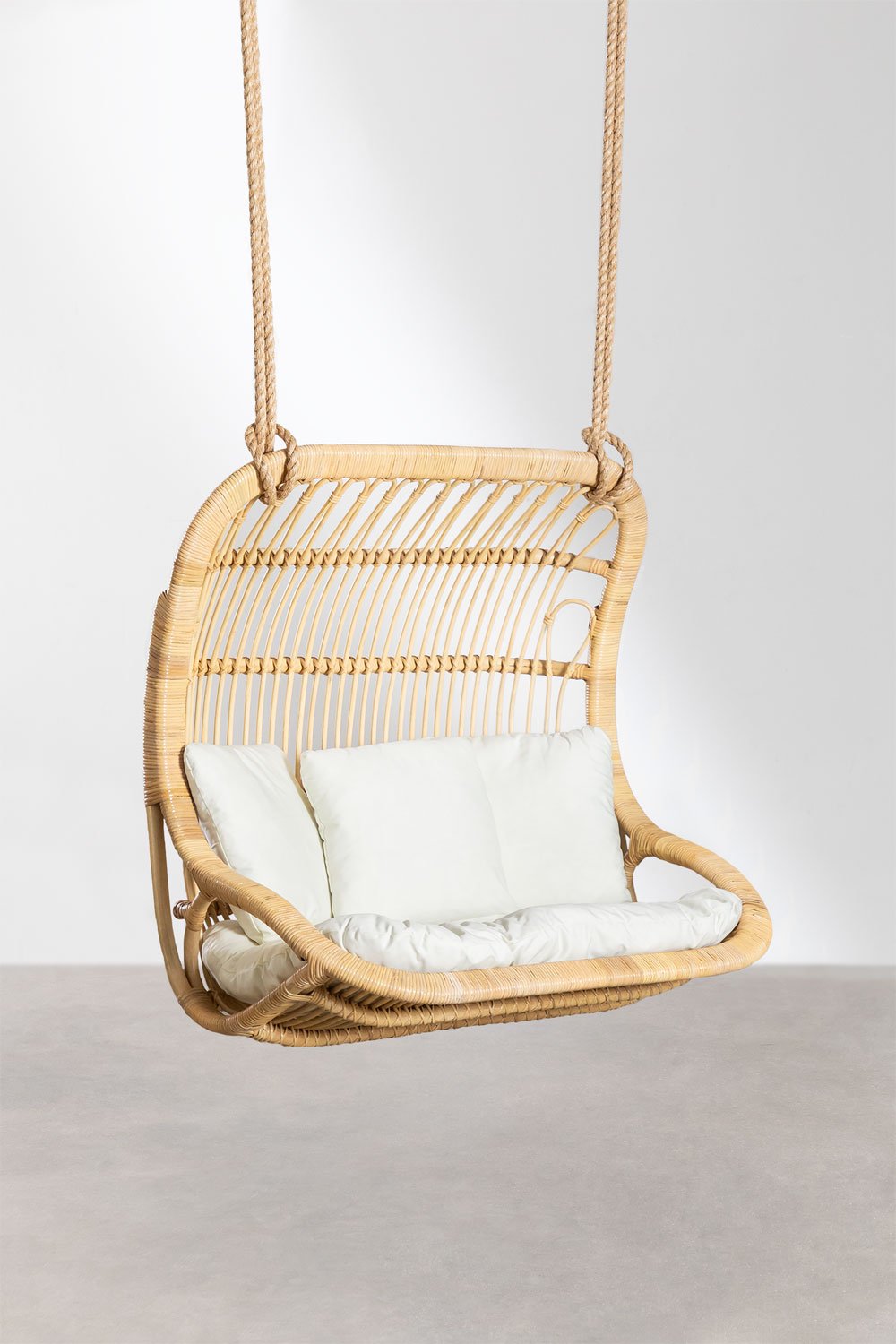 Poltrona pensile in Rattan Taveira