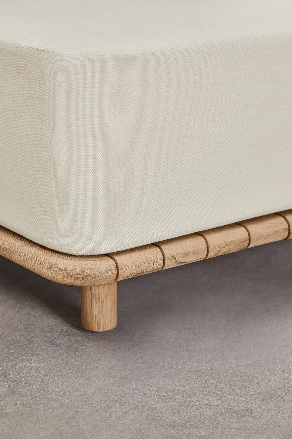 Poltrona in acacia Portet