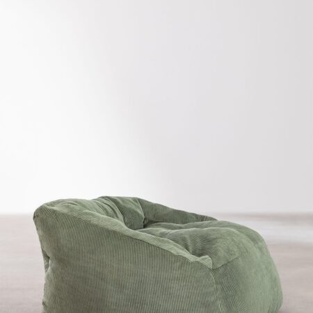 Poltrona Puff in Velluto a Coste (85 cm) Thiago