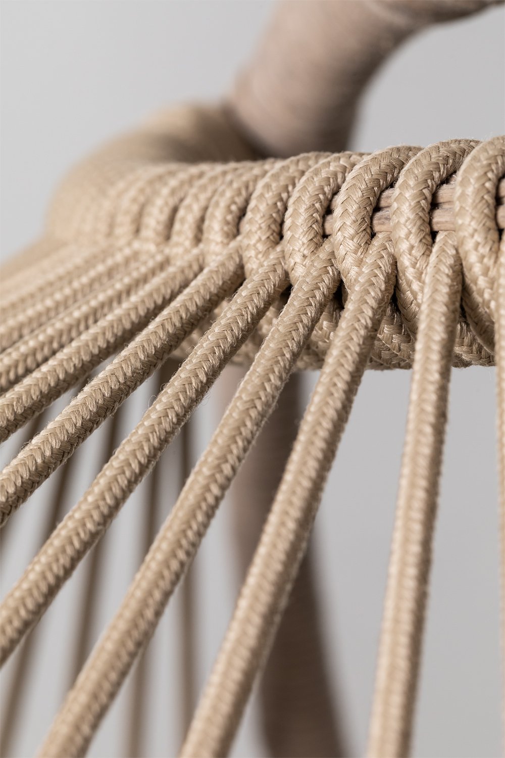 Poltrona sospesa con base e cuscino Anoop