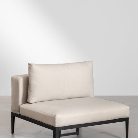 Poltroncina da giardino in alluminio Taranis
