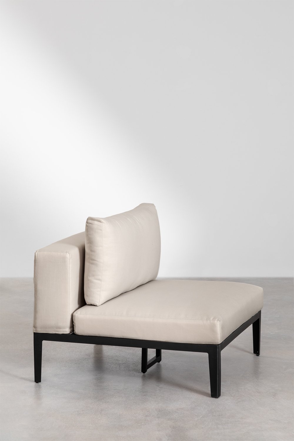 Poltroncina da giardino in alluminio Taranis