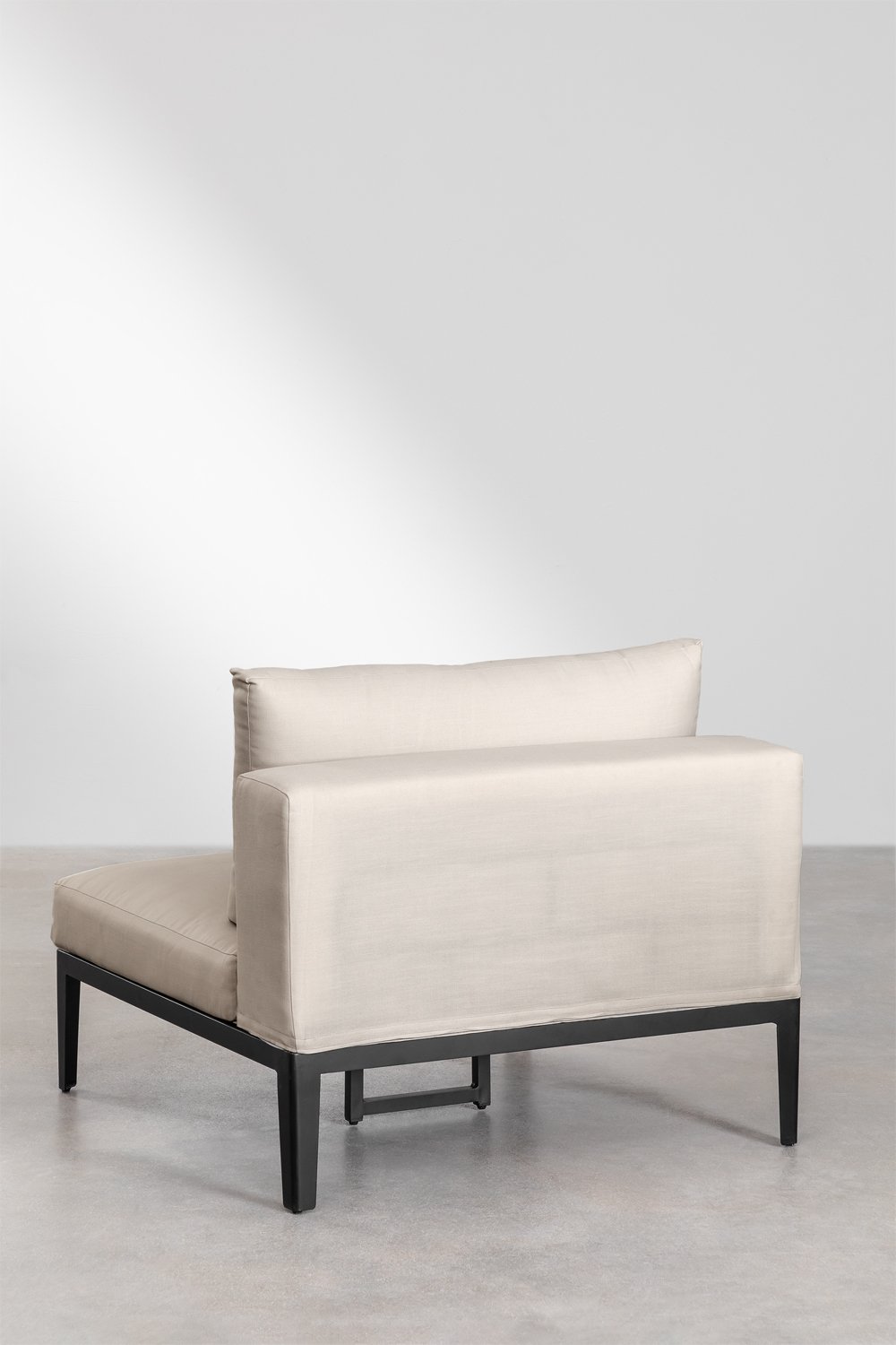 Poltroncina da giardino in alluminio Taranis