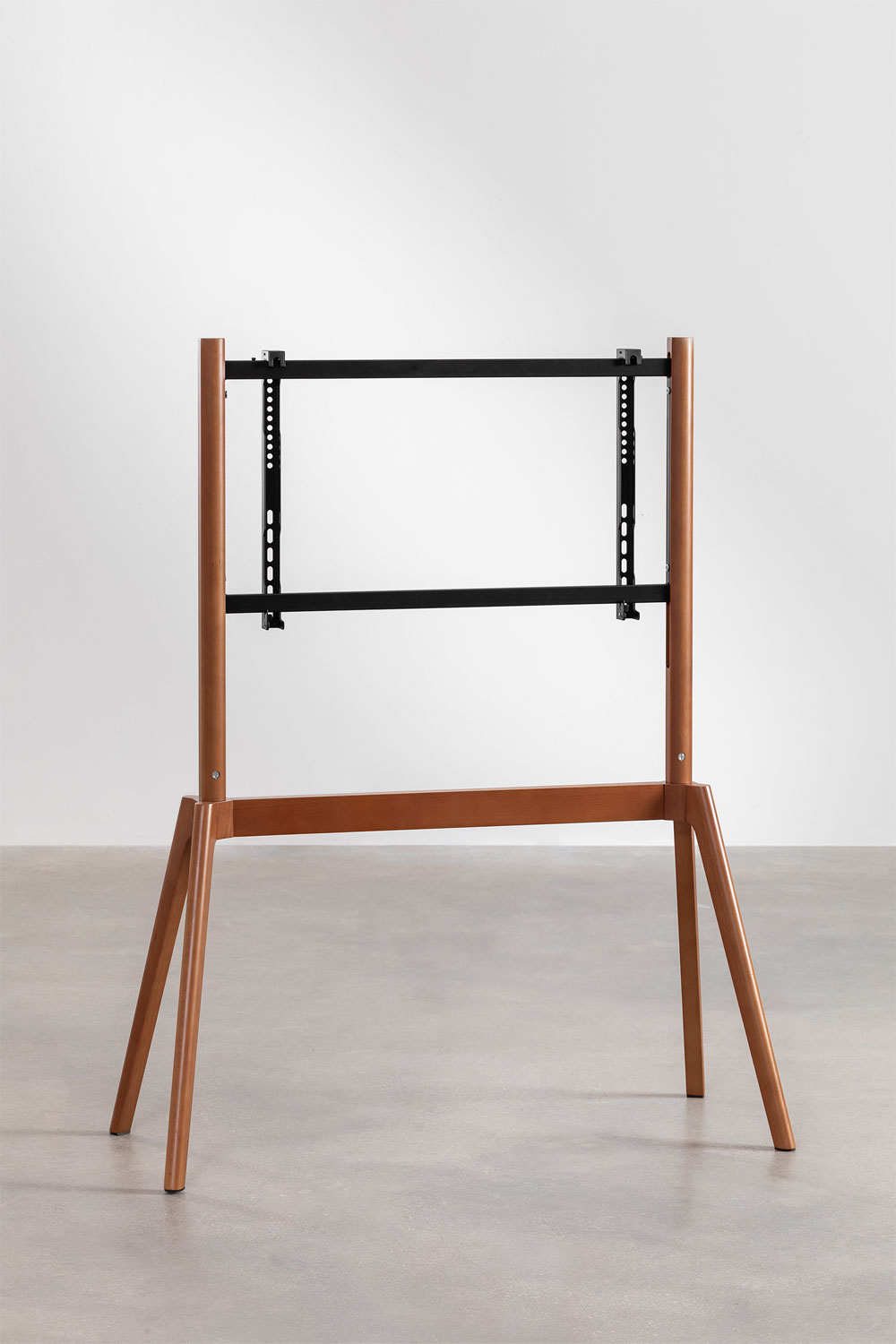 Porta TV in acciaio e legno Curtiz