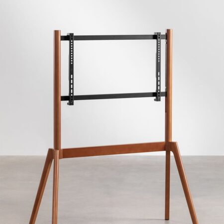 Porta TV in acciaio e legno Curtiz