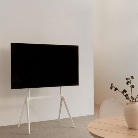 Porta TV in acciaio Franzier