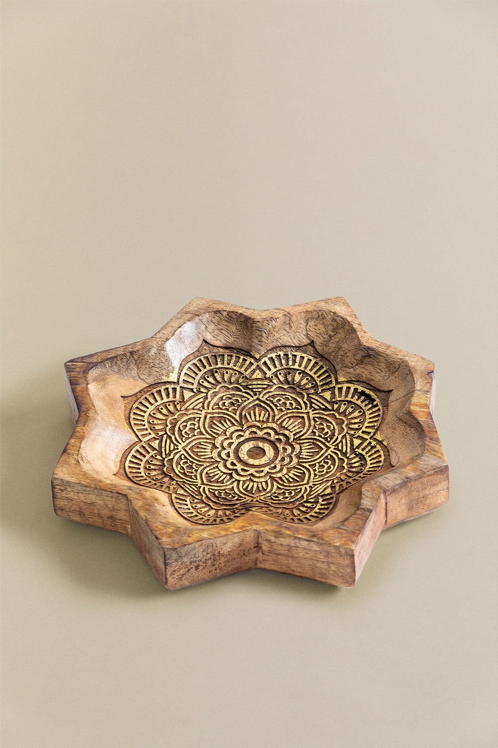 Vassoio tascabile in legno di mango Gonda