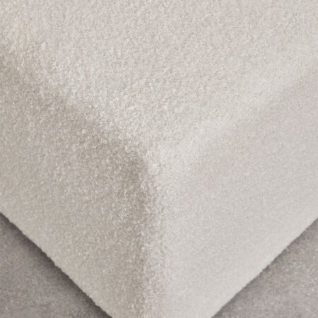Pouf triangolare per divano componibile in shearling Borjan