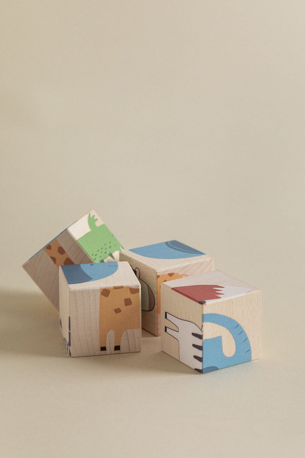 Puzzle in legno da 4 pezzi Lopart Kids