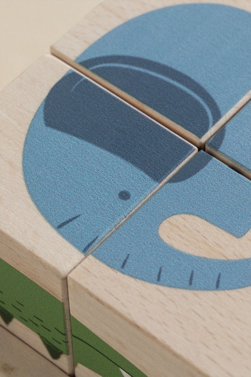 Puzzle in legno da 4 pezzi Lopart Kids