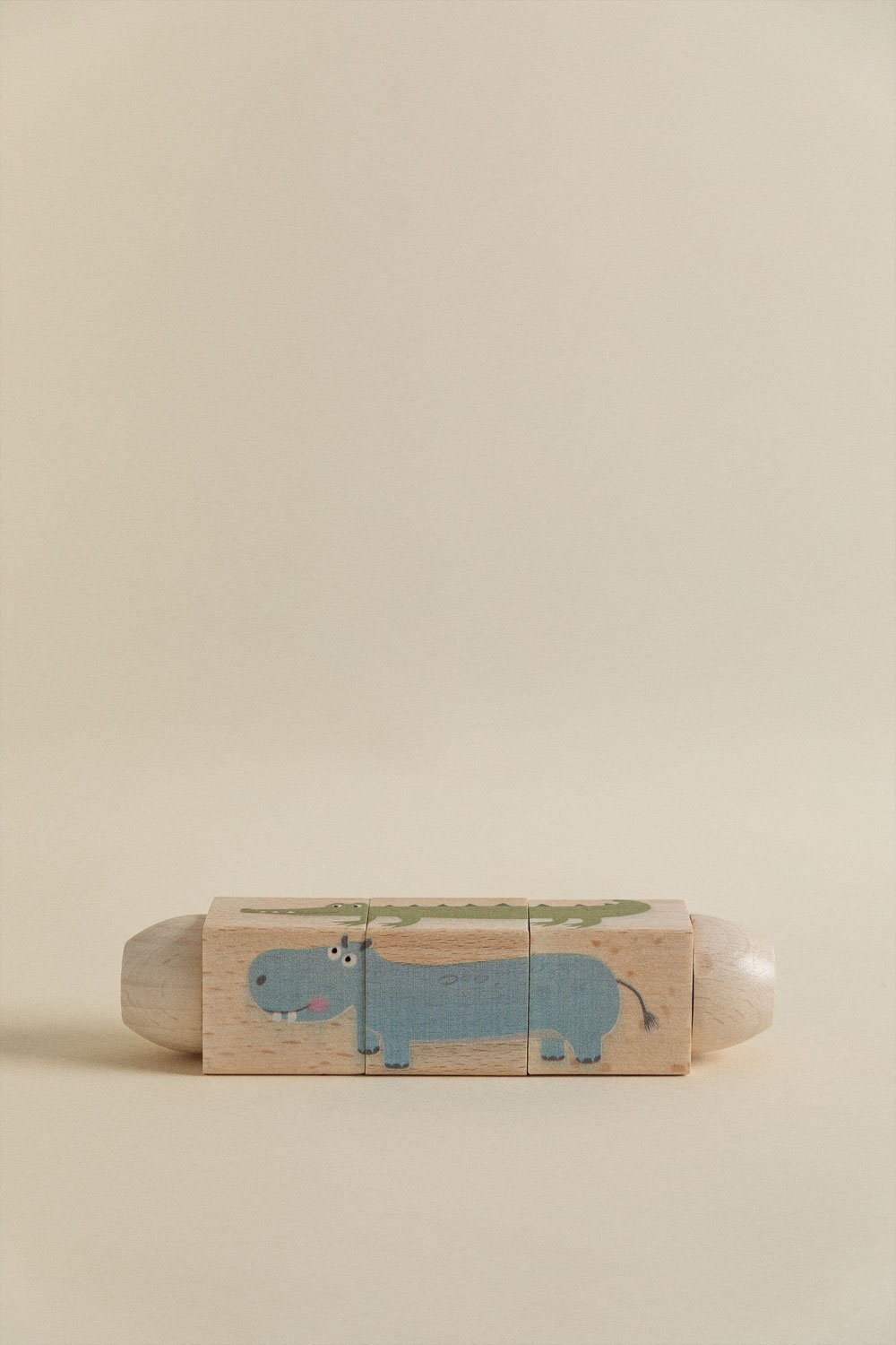 Puzzle rotante in legno con suono Rolet Kids