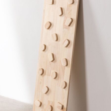 Rampa con parete di arrampicata montessoriana Pyqer Natural Kids