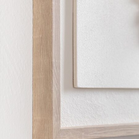 Quadro Decorativo con Texture in Fibra Naturale (40x50 cm) Odili