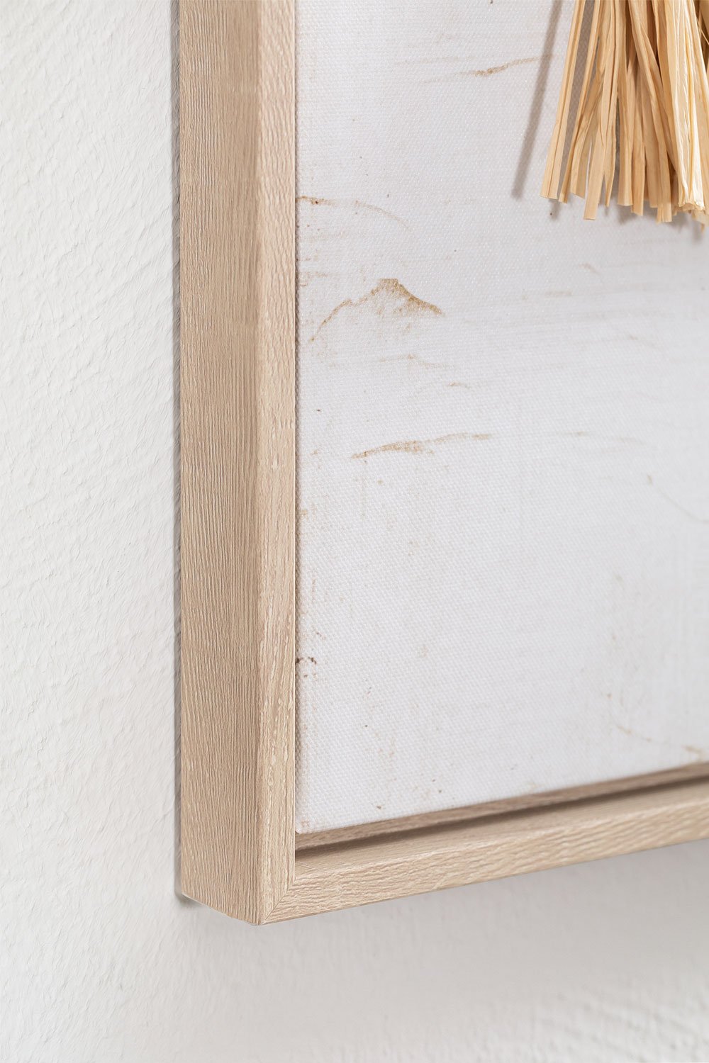 Quadro Decorativo con Texture in Fibra Naturale (60x80 cm) Ulises