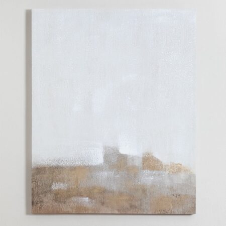 Tela decorativa con trama in gesso (80x100 cm) Bowdon