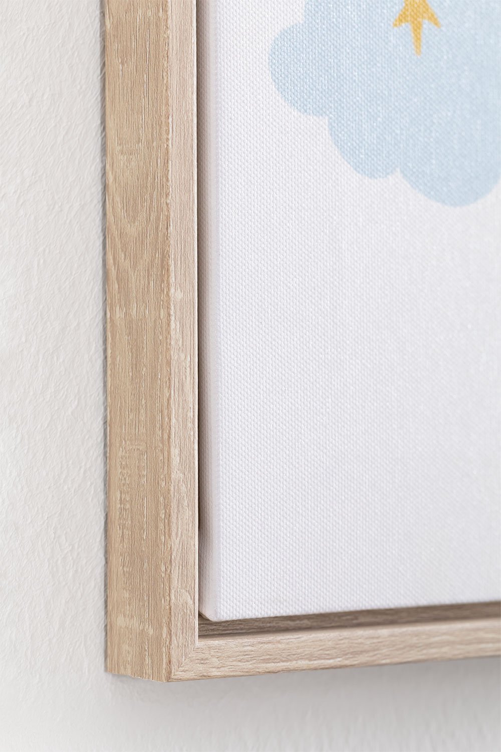 Quadro decorativo 30x40 cm con texture tessile Haley Kids