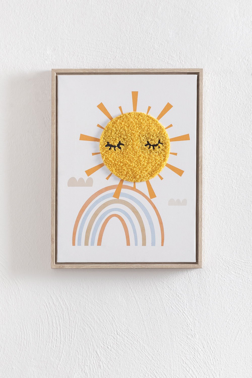 Quadro decorativo 30x40 cm con texture tessile Jamie Kids