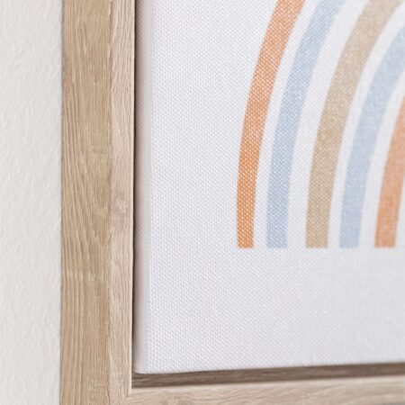 Quadro Decorativo con Texture Tessile (30x40 cm) Jamie Kids