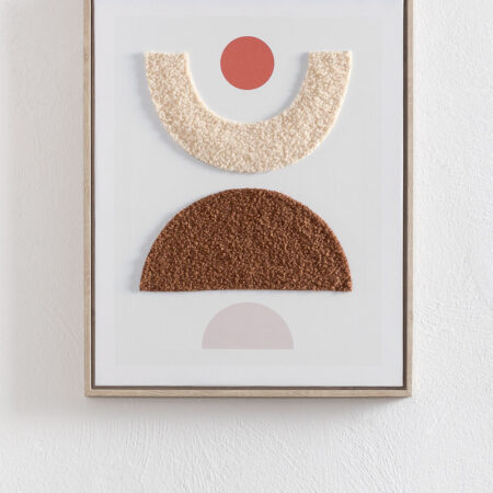 Quadro Decorativo con Texture Tessile (40x50 cm) Nicole