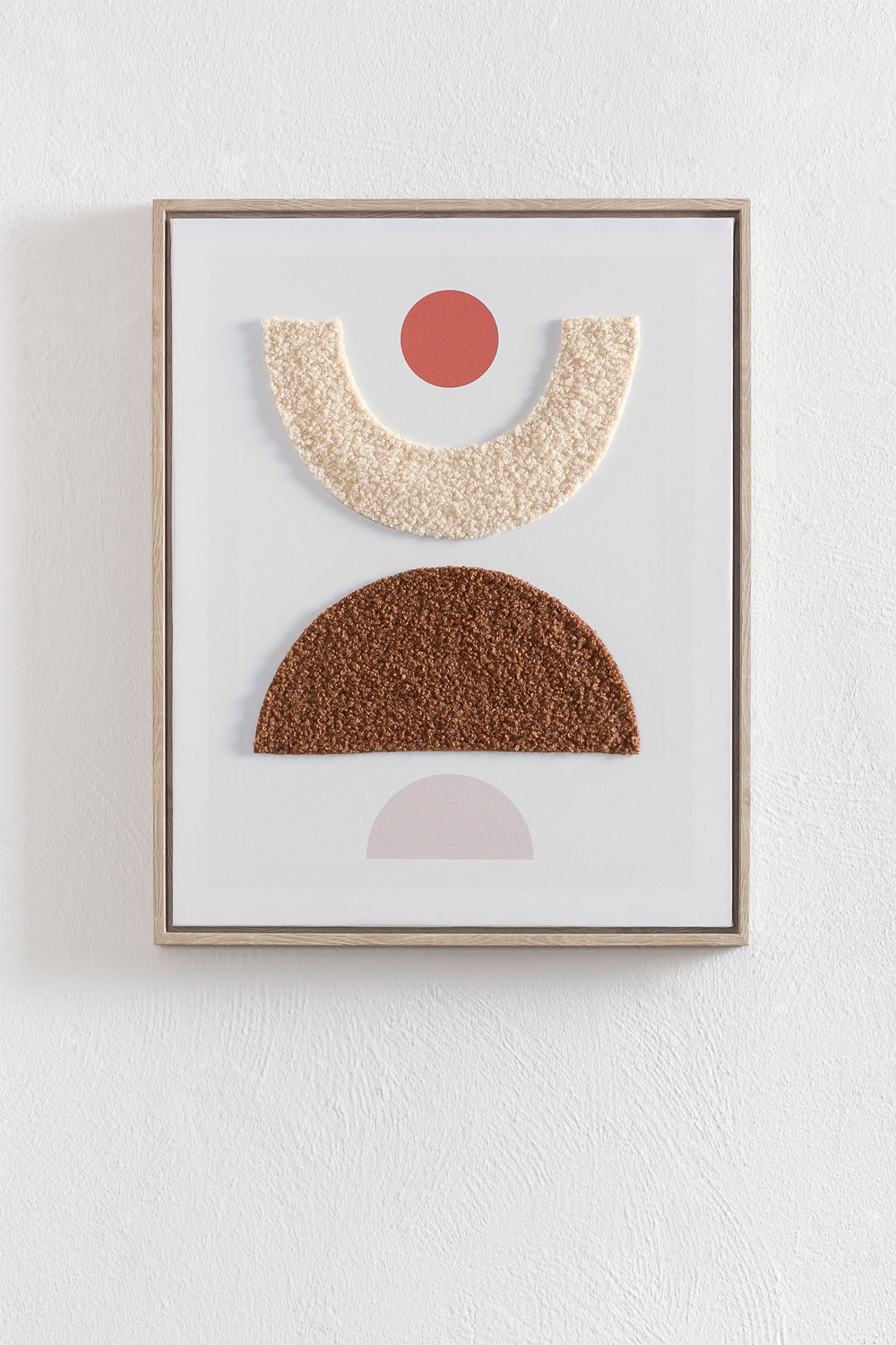 Quadro Decorativo con Texture Tessile (40x50 cm) Nicole