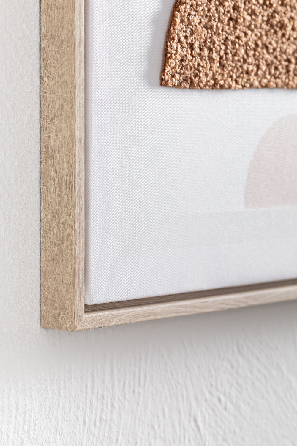 Quadro Decorativo con Texture Tessile (40x50 cm) Nicole