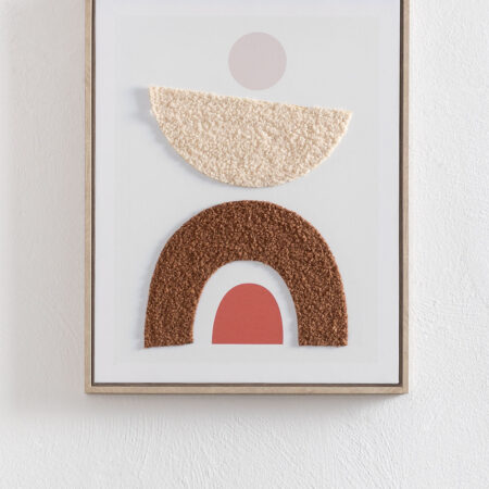 Quadro Decorativo con Texture Tessile (40x50 cm) Nicole