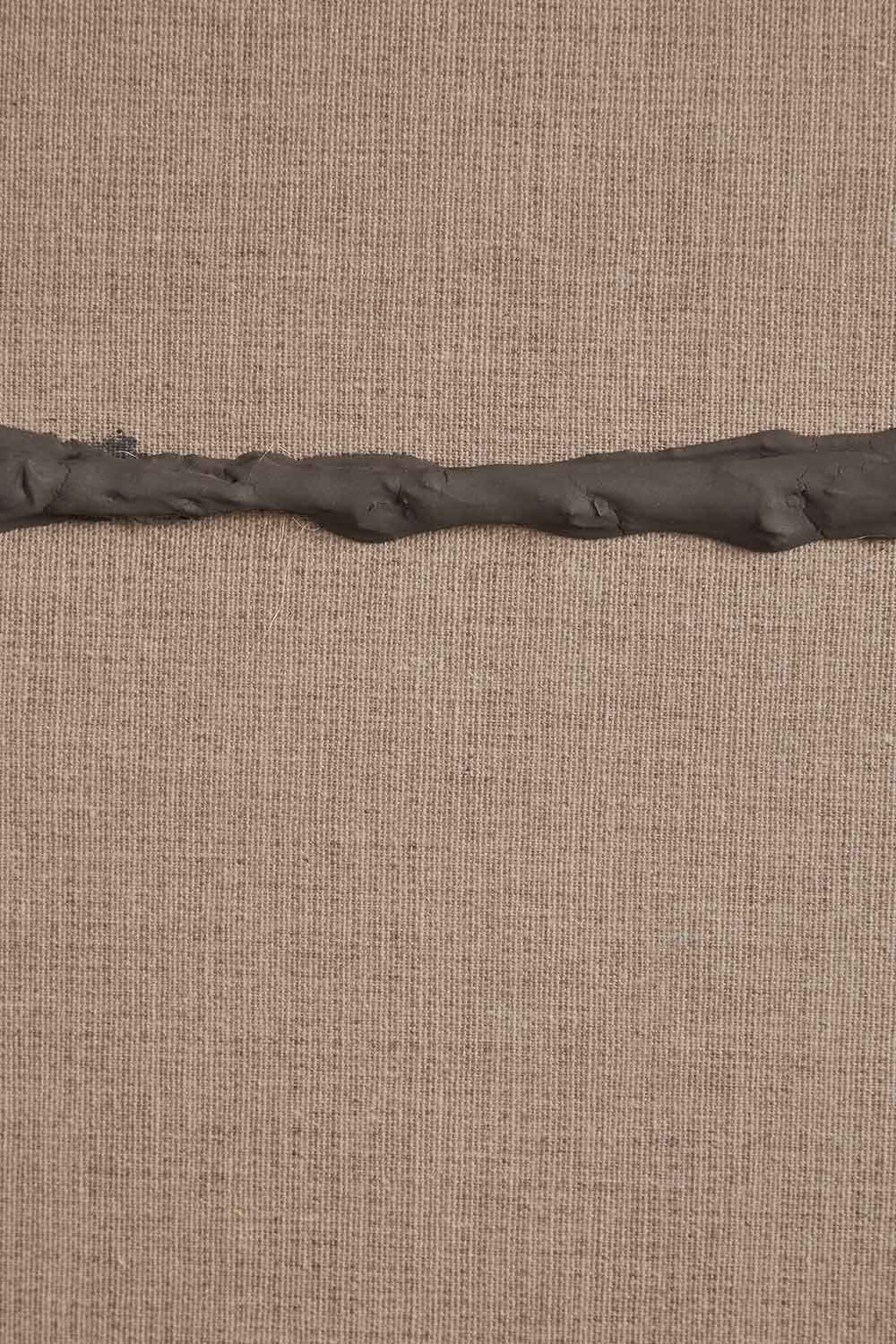 Tela decorativa dipinta a mano su lino con rilievo in gesso (80x100 cm) Eliciaro