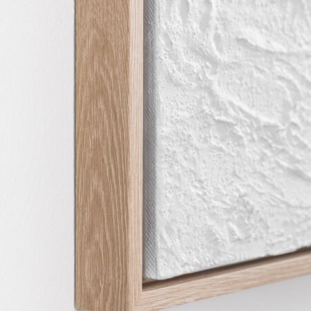Quadro decorativo in rilievo in gesso (60x90 cm) Severine
