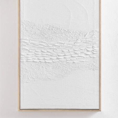 Quadro decorativo in rilievo in gesso (60x90 cm) Usclat
