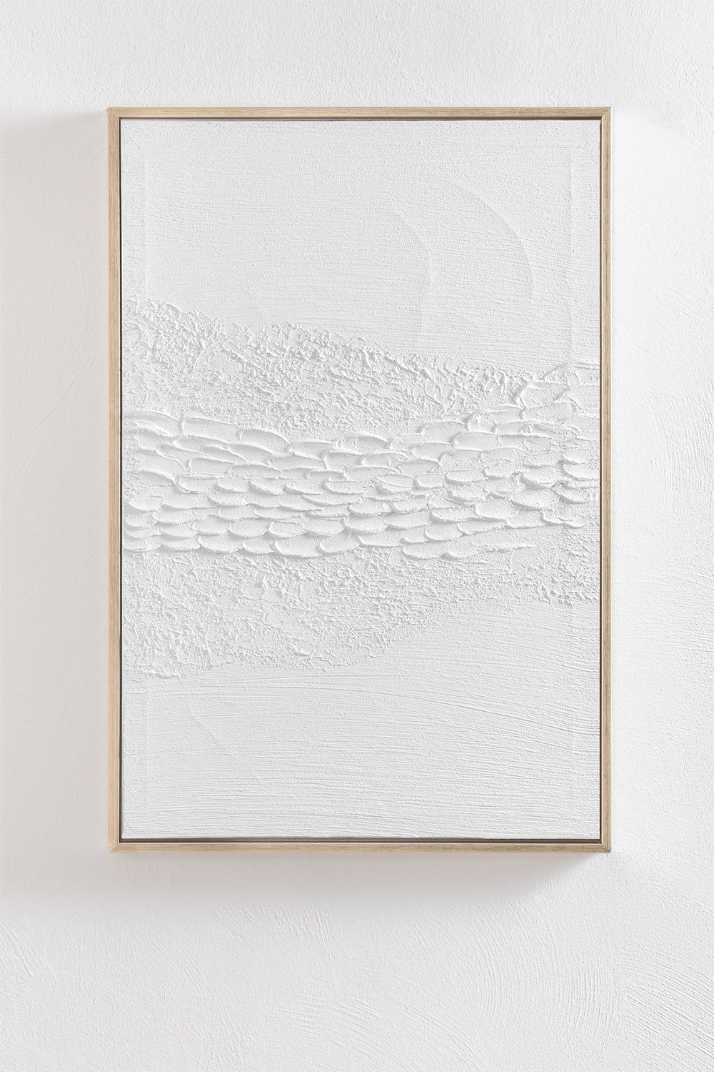 Quadro decorativo in rilievo in gesso (60x90 cm) Usclat