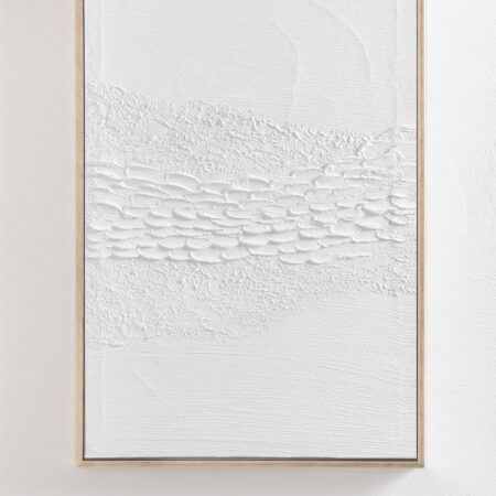 Quadro decorativo in rilievo in gesso (60x90 cm) Usclat