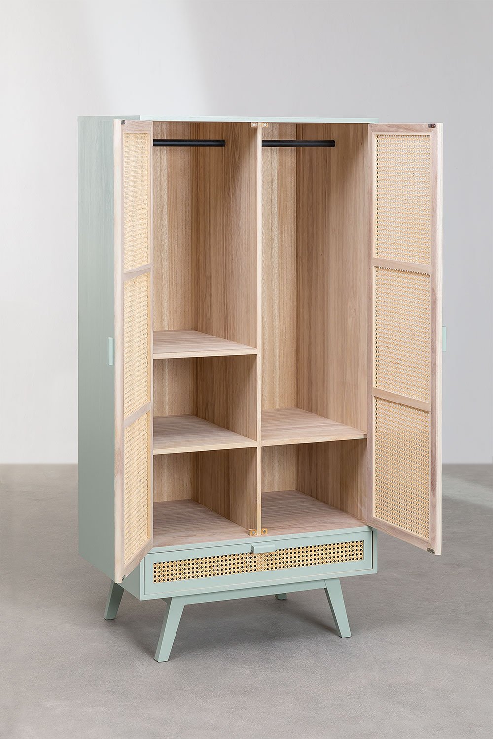 Armadio in legno con cassetto Ralik Colors Design